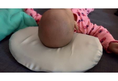 Подушка из 100% натурального латекса для новорожденных "Dimple Baby"
